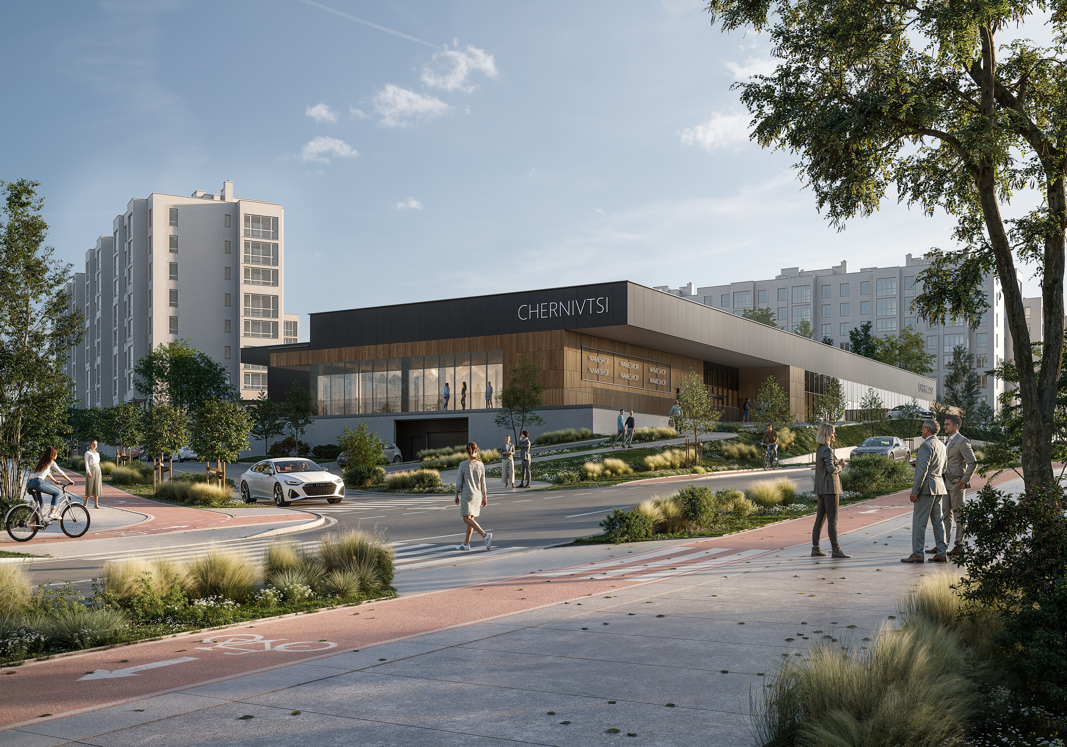 Торговий центр (м. Чернівці)